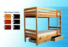 k098 Двухъярусные кровати для детей